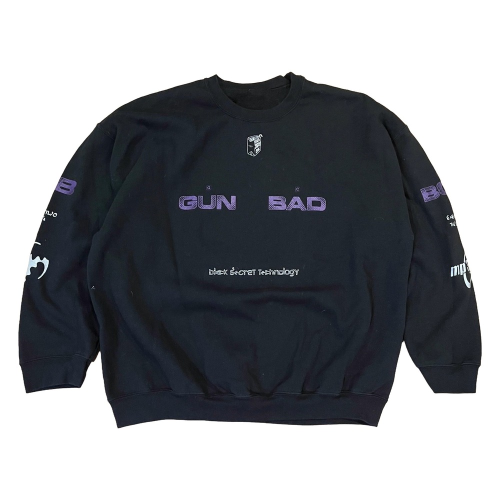 Boot Boyz Biz A Guy Called Gerald Sweatshirt XL Black Drum And Bass DnB Pullover